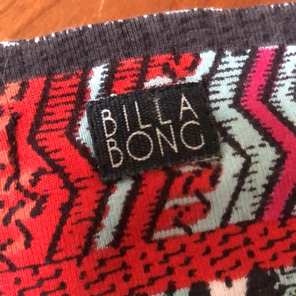 Billabong multi color stretch mini skirt - Picture 2 of 5